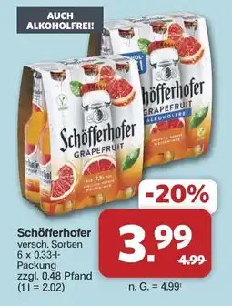Famila Nord West Schöfferhofer Grapefruit Angebot