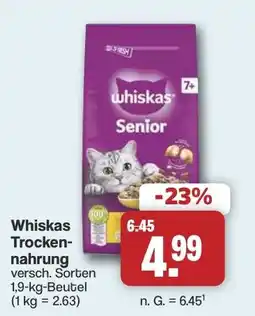 Famila Nord West Whiskas Senior Angebot
