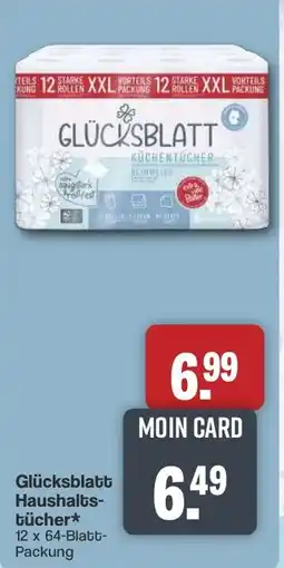 Famila Nord West Glücksblatt Haushaltstücher Angebot