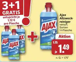 Famila Nord West Ajax Allzweckreiniger Angebot