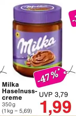 Wiglo Wunderland Milka Haselnuss-creme Angebot