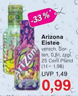 Wiglo Wunderland Arizona Eistee Angebot