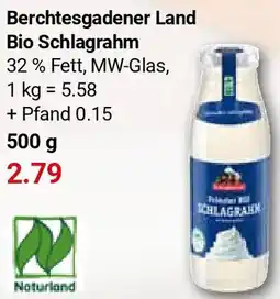 Globus Berchtesgadener Land Bio Schlagrahm Angebot