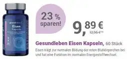 Alliance Healthcare Gesundleben Eisen Kapseln Angebot