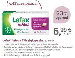 Alliance Healthcare Lefax intens Flüssigkapseln Angebot