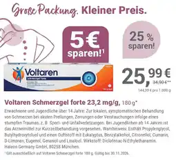 Alliance Healthcare Voltaren Schmerzgel forte 23,2 mg/g Angebot