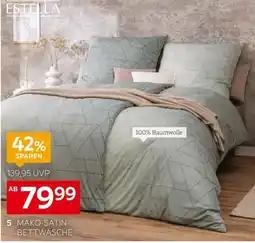 XXXLutz ESTELLA 5 MAKO-SATIN-BETTWÄSCHE Angebot