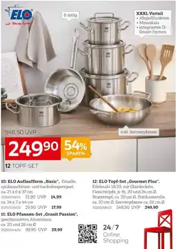 XXXLutz ELO Topf-Set „Gourmet Plus“ Angebot