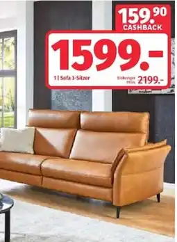 Segmüller Sofa 3-Sitzer Angebot