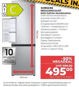 Hirsch und Ille SAMSUNG Kühl-Gefrier-Kombination Angebot