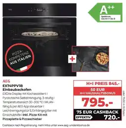 Hirsch und Ille AEG Einbaubackofen Angebot
