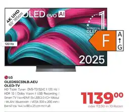 Hirsch und Ille LG OLED65C59LB.AEU OLED-TV Angebot
