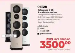 Hirsch und Ille CANTON Reference 5 GS Standlautsprecher Angebot