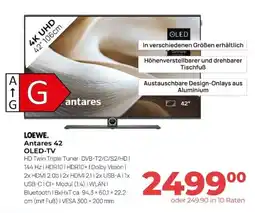 Hirsch und Ille LOEWE. Antares 42 OLED-TV Angebot