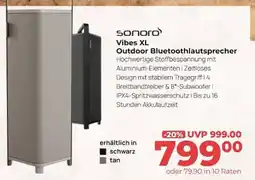 Hirsch und Ille sonoro Vibes XL Outdoor Bluetoothlautsprecher Angebot