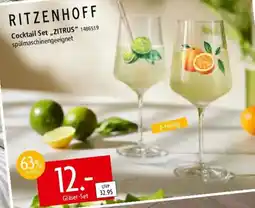 Zurbrüggen RITZENHOFF Cocktail Set ,,ZITRUS" Angebot