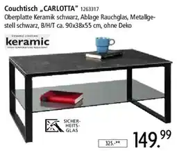 Zurbrüggen Couchtisch ,,CARLOTTA" Angebot