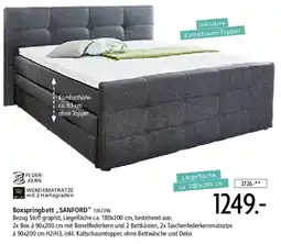 Zurbrüggen Boxspringbett ,,SANFORD" Angebot