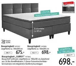 Zurbrüggen Boxspringbett ,,SURREY" Angebot