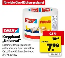 Hagebau tesa Kreppband „Universal“ Angebot