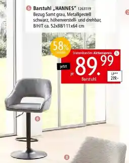 Zurbrüggen Barstuhl ,,HANNES" Angebot