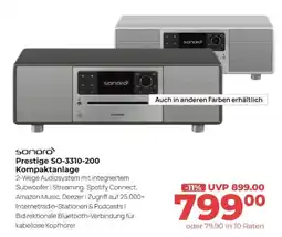 Hirsch und Ille sonoro Prestige SO-3310-200 Kompaktanlage Angebot