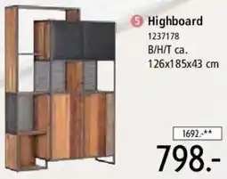 Zurbrüggen Highboard Angebot