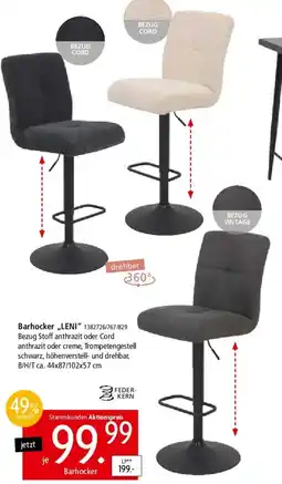 Zurbrüggen Barhocker „LENI" Angebot