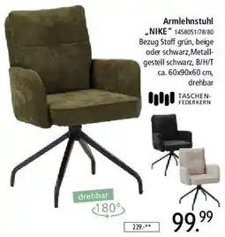 Zurbrüggen Armlehnstuhl ,,NIKE" Angebot