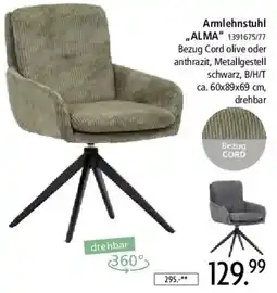 Zurbrüggen Armlehnstuhl ALMA Angebot
