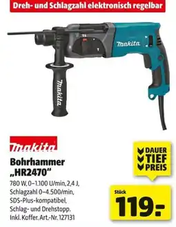 Hagebau Makita Bohrhammer „HR2470“ Angebot