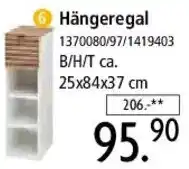 Zurbrüggen Voleo Hängeregal Angebot