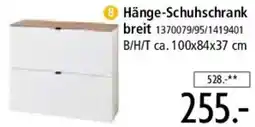 Zurbrüggen Voleo Hänge-Schuhschrank breit Angebot