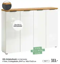 Zurbrüggen XXL-Schuhschrank Angebot