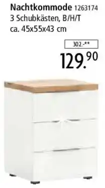 Zurbrüggen Xora Nachtkommode Angebot