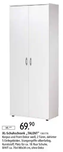 Zurbrüggen XL-Schuhschrank ,,TALENT" Angebot