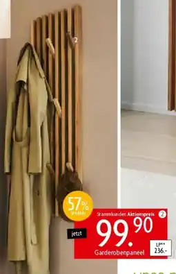 Zurbrüggen LINEA NATURA Garderobenpaneel breit Angebot