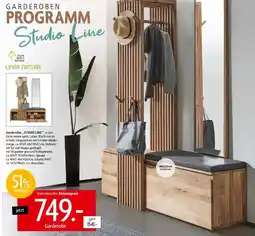 Zurbrüggen LINEA NATURA Garderobe ,,STUDIO LINE" Angebot