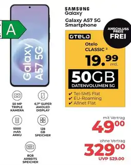 Hirsch und Ille SAMSUNG Galaxy Galaxy A57 5G Smartphone Angebot