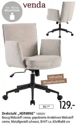 Zurbrüggen Venda Drehstuhl ,,HERMINE" Angebot