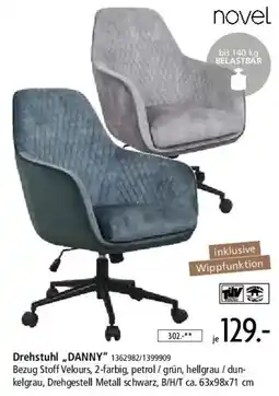Zurbrüggen Novel Drehstuhl ,,DANNY" Angebot