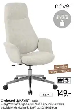 Zurbrüggen Novel Chefsessel ,,MARVIN" Angebot
