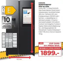 Hirsch und Ille SAMSUNG RS90F67BEFE Side-by-Side Angebot