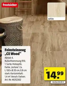 Hagebau Feinsteinzeug "CE Wood" Angebot