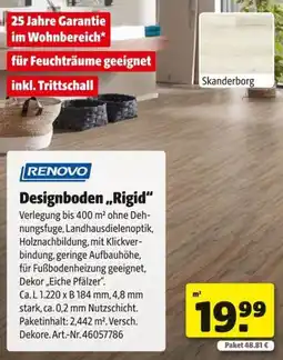 Hagebau RENOVO Designboden „Rigid“ Angebot