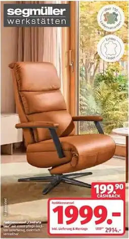 Segmüller Funktionssessel ComforTe Uno Angebot