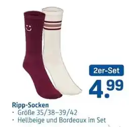 Rossmann Ripp-Socken Angebot