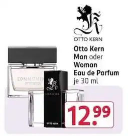 Rossmann Otto Kern Man oder Woman Eau de Parfum Angebot