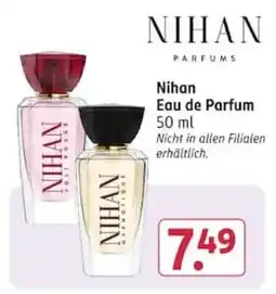 Rossmann Nihan Eau de Parfum Angebot