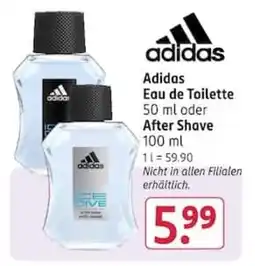 Rossmann Adidas Eau de Toilette Angebot